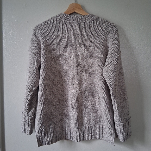 Abercrombie & Fitch Oatmeal/Gray Cardigan - Picture 3 of 5